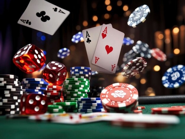 Mobile phone displaying live blackjack lobby